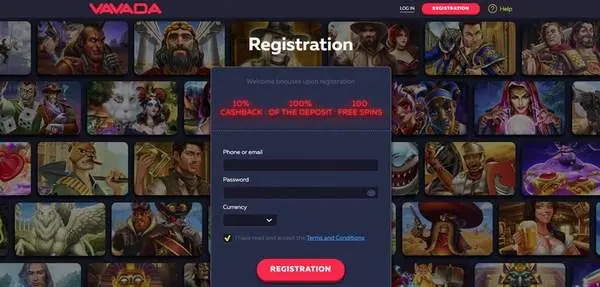 Vavada Site Registration