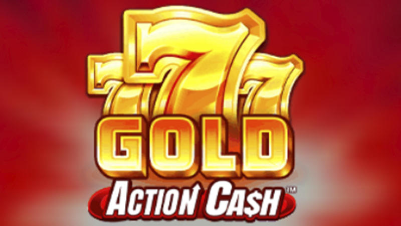 777 Gold Action Cash Slot Logo