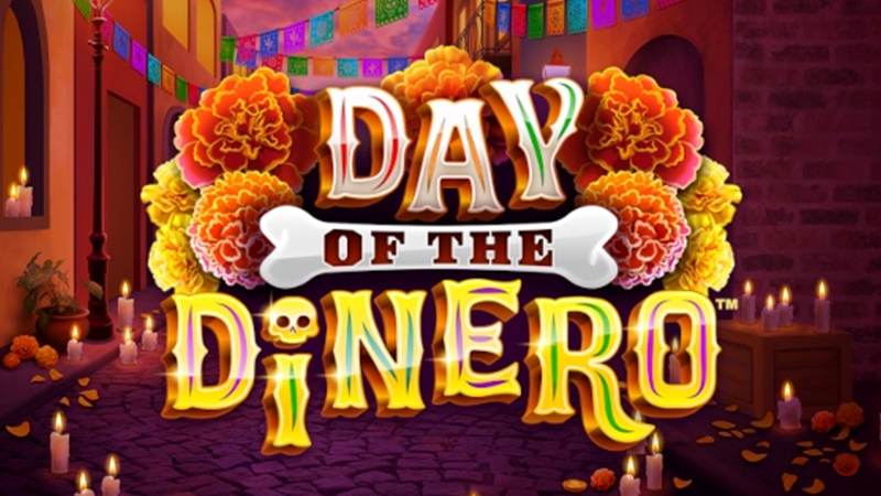 Day of the Dinero Slot Logo