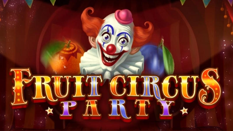 Fruit Circus Party Slot Logo