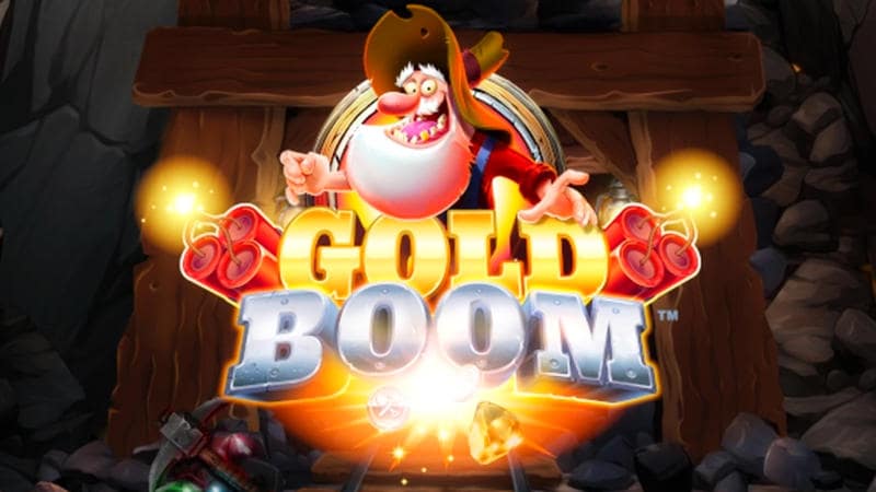 Gold Boom Slot Logo