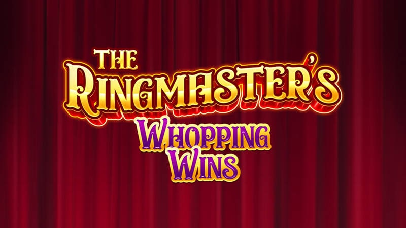 The Ringmaster's Whopping Wins Slot Logo