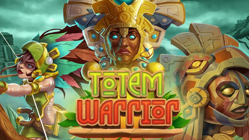 Totem Warrior Slot Logo