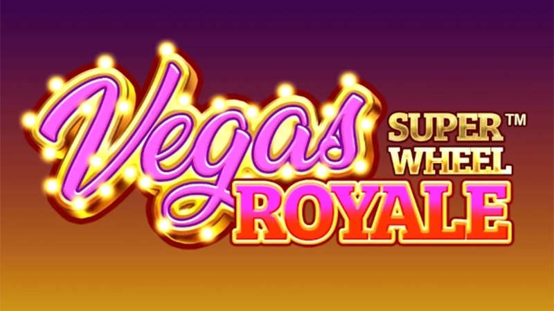 Vegas Royale Super Wheel Slot Logo