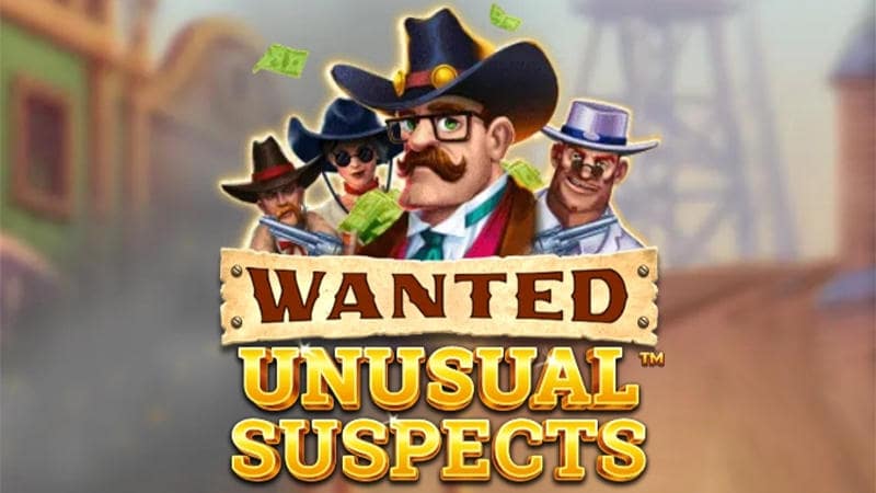 Wanted Unusual Suspects Slot Logo