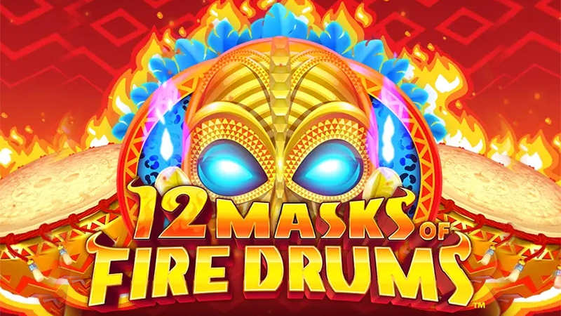 12 Masks of Fire Drums