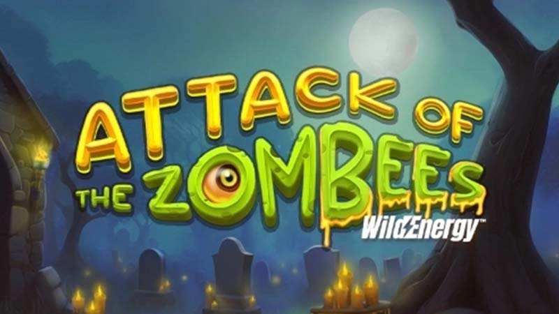 Attack of the Zombees WildEnergy Slot Logo