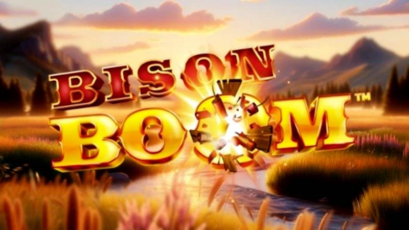 Bison Boom Slot Logo