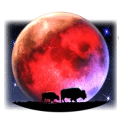 Red moon symbol