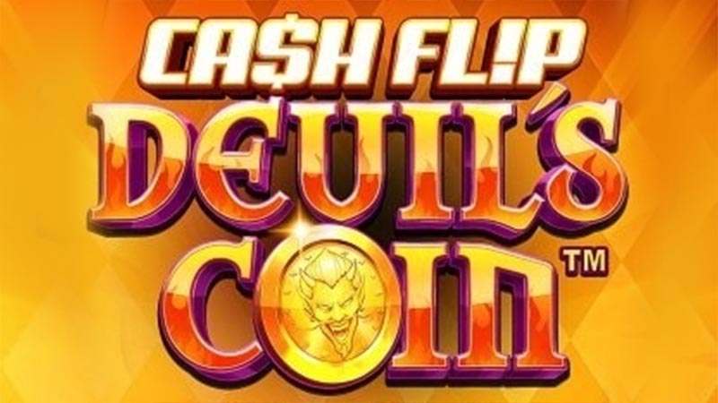 Cash Flip Devil's Coin Slot Logo