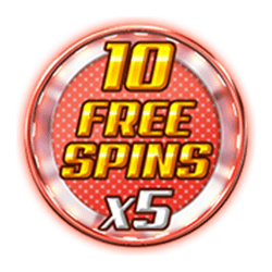  10 Free Spins and all payouts are X5.