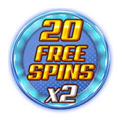  20 Free Spins and all payouts are X2.