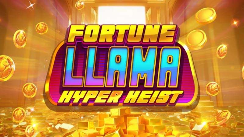 Fortune Llama Hyper Heist Slot Logo