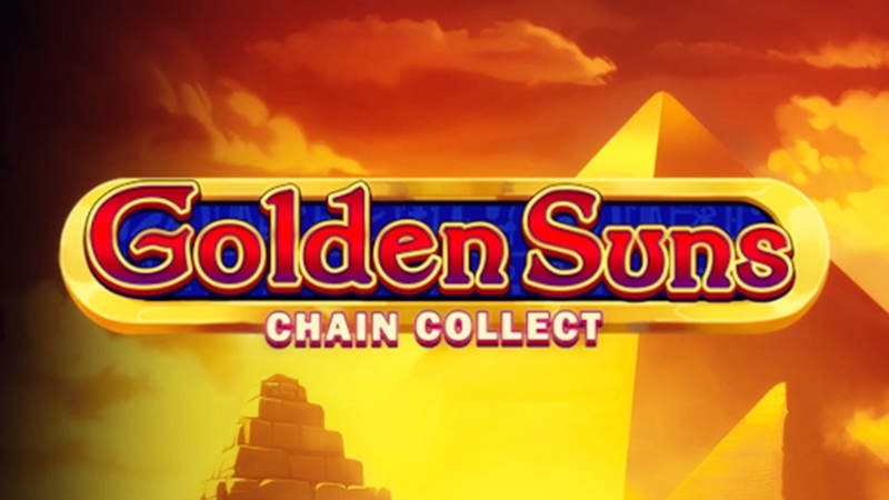 Golden Suns-Chain Collect Slot Logo