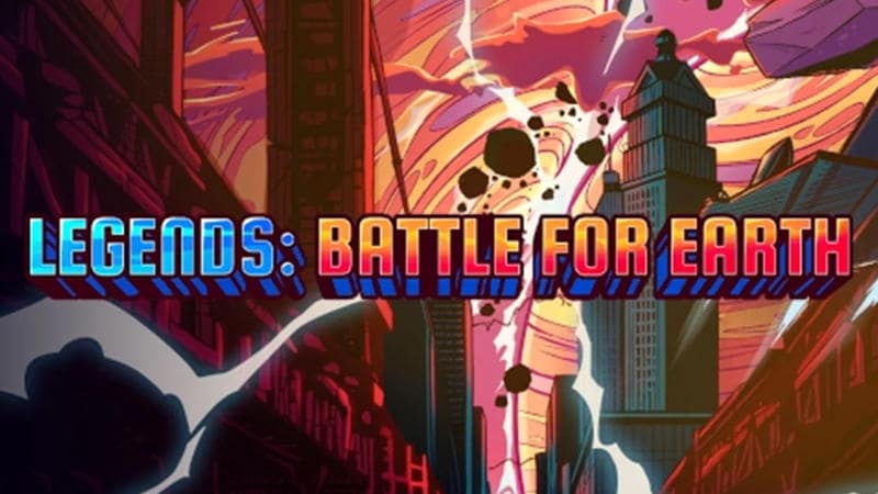 Legends Battle for Earth Slot Logo