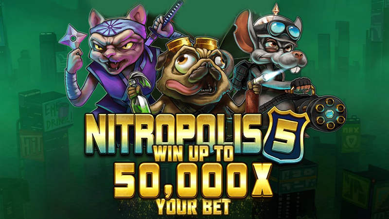 Nitropolis 5 Slot Logo