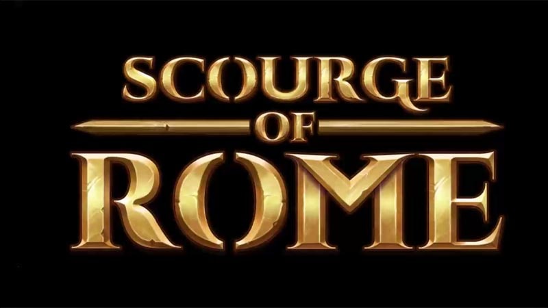 Scourge of Rome Slot Logo