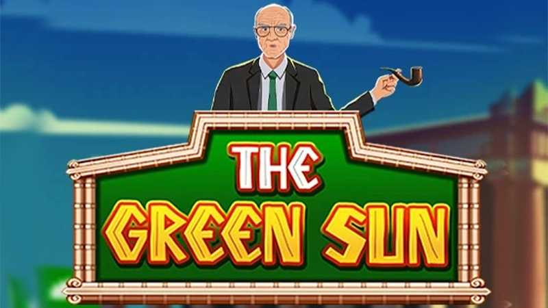 The Green Sun Slot Logo