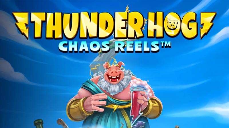 Thunder Hog Chaos Reels Slot Logo