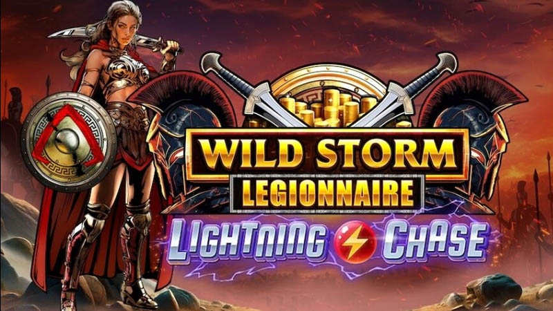 Wild Storm Legionnaire Slot Logo