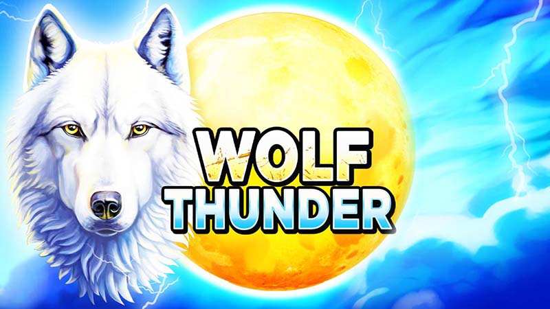 Wolf Thunder Slot Logo