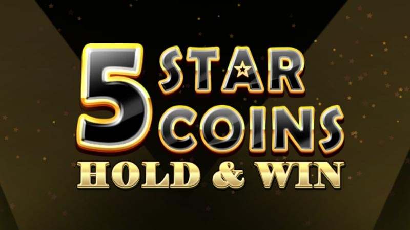 5 Star Coins Hold & Win Slot Logo