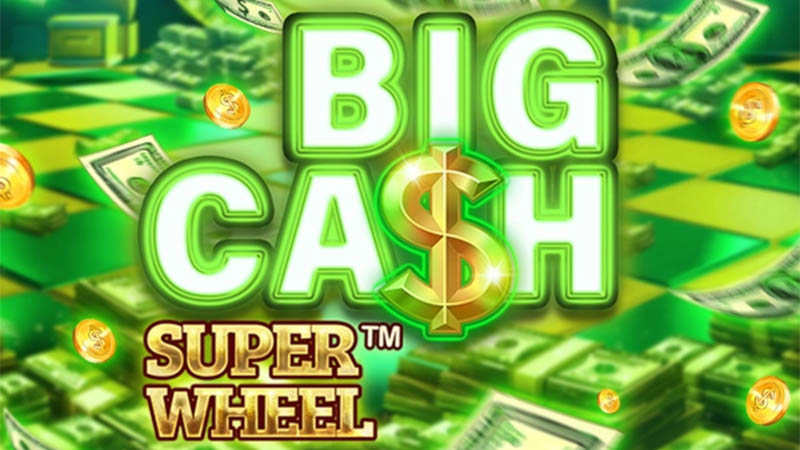 Big Cash Super Wheel Slot Logo