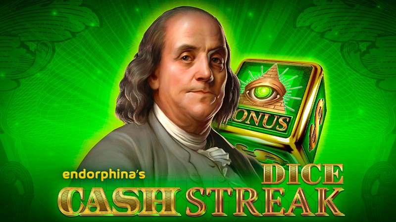 Cash Streak Dice Slot Logo