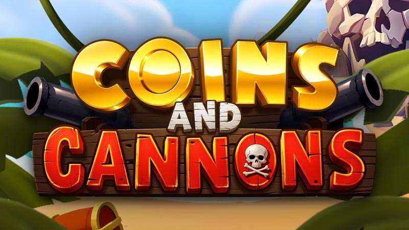 Coins and Cannons Slot Logo