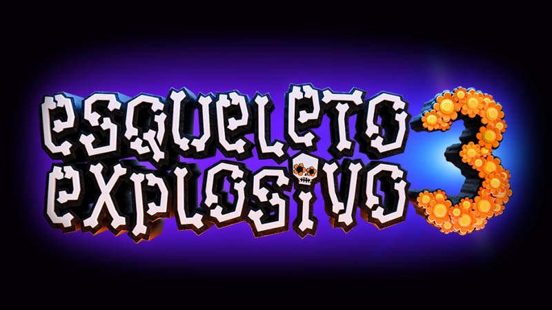 Esqueleto Explosivo 3 Slot Logo