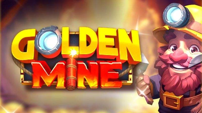 Golden Mine Slot Logo