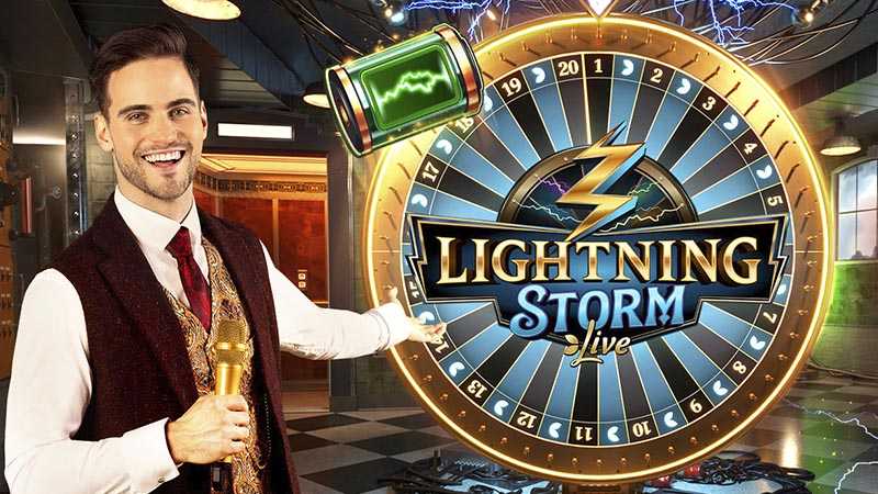 Lightning Storm Slot Logo