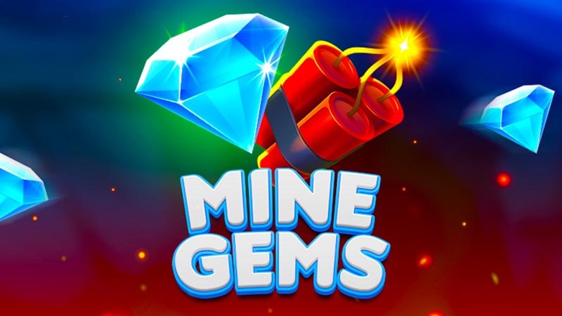 Mine Gems Slot Logo