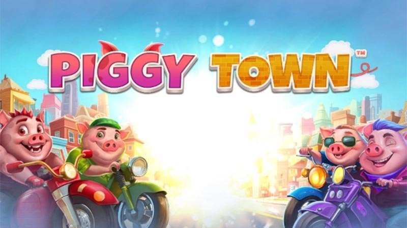 Piggy Town Slot Logo