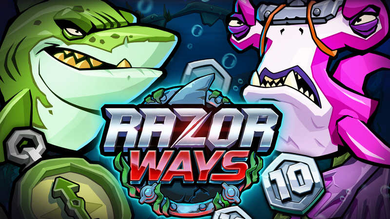 Razor Ways Slot Logo