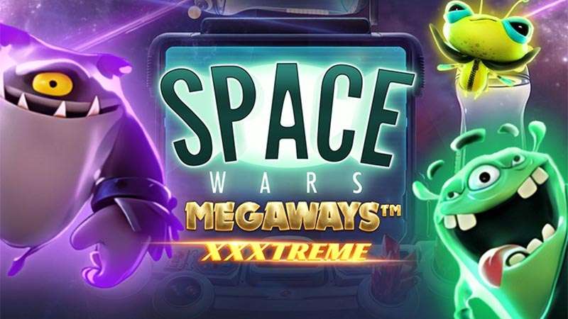 Space Wars XXXtreme Megaways Slot Logo