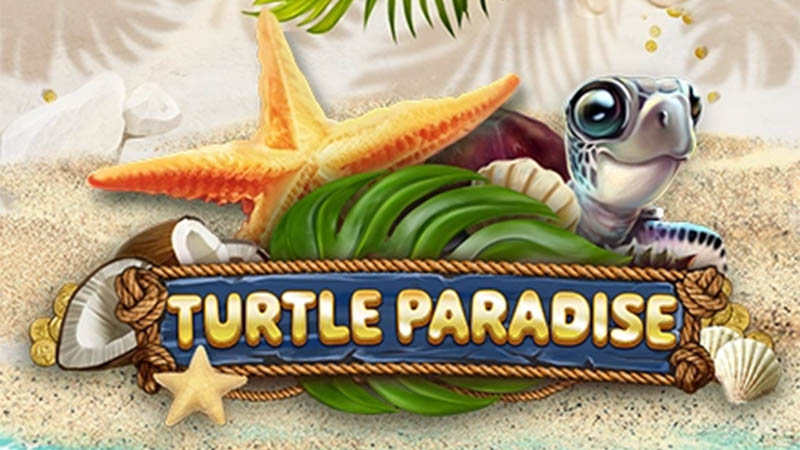 Turtle Paradise Slot Logo