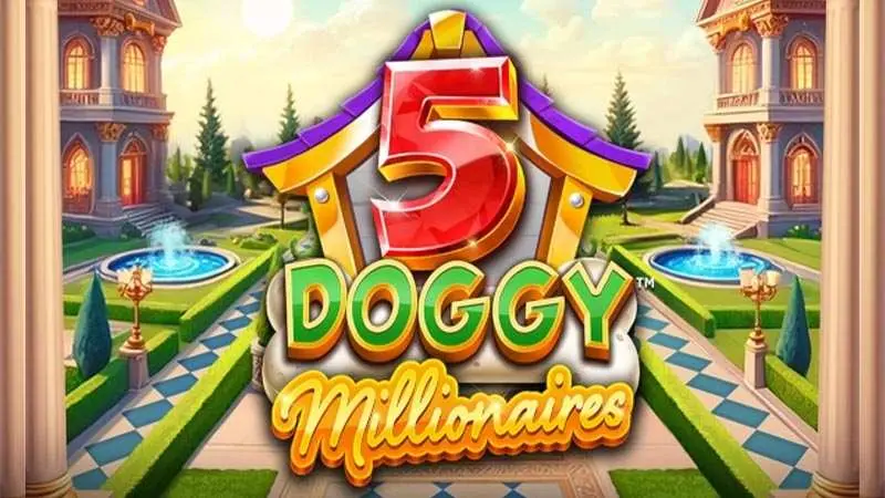 5 Doggy Millionaires Slot Logo