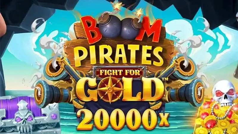 Boom Pirates Fight For Gold Slot Logo