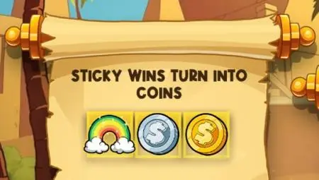 Sticky Wins Turn Into Coins