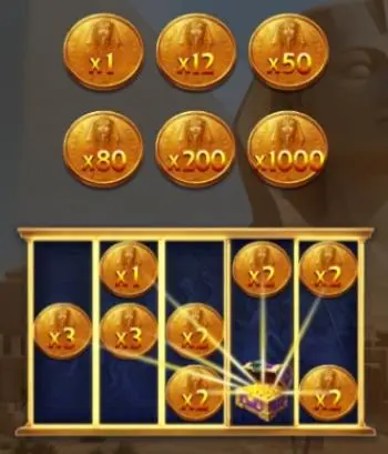 Land 6 Coins to trigger Gold Re-Spins