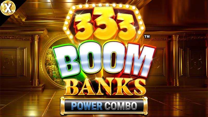 333 Boom Banks POWER COMBO Slot Logo