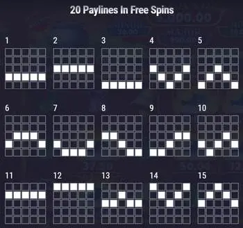 20 Paylines In Free Spins.