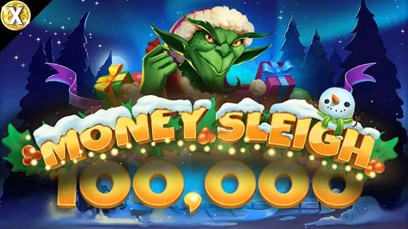 Money Sleigh Slot Logo