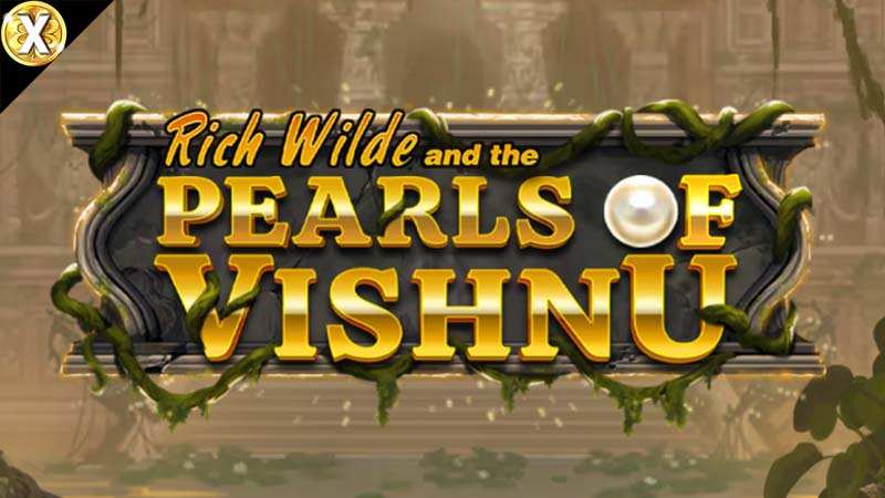 Rich Wilde and the Pearls of Vishnu Slot Logo