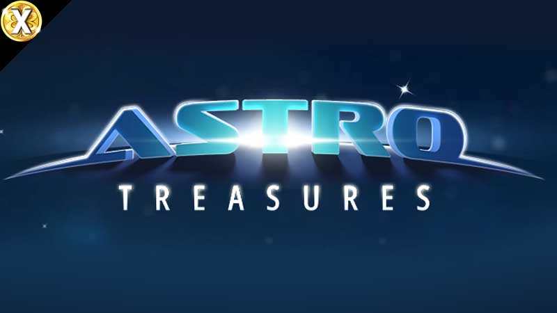 Astro Treasures Slot Logo