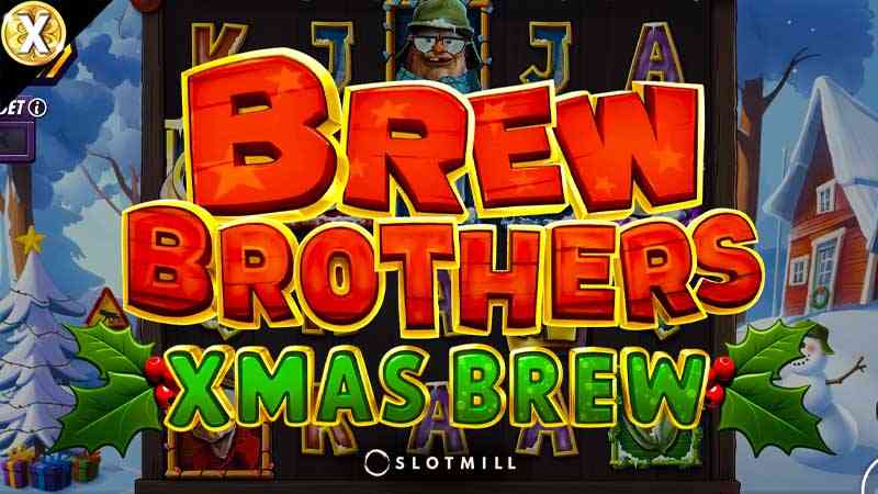 Brew Brothers Xmas Brew Slot Logo