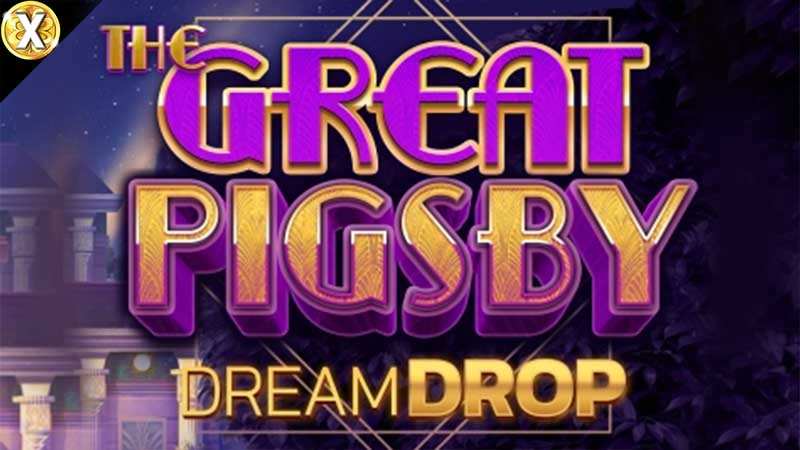 The Great Pigsby Dream Drop Slot Logo