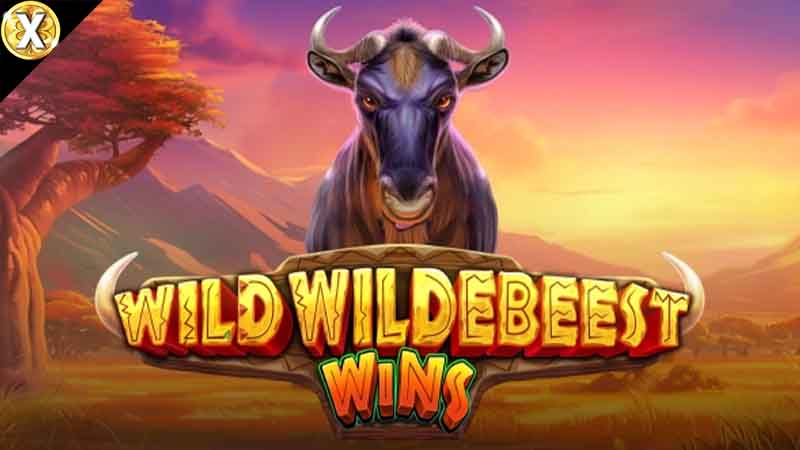 Wild Wildebeest Wins Slot Logo