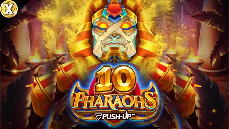 10 Pharaohs Slot Logo